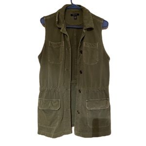 Green Cargo Vest